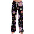 thumbnail image 5 of De*mon Hun%ters Pajama Pants for Women Comfy Stretch Lounge Pants, POP Women’s Soft Casual Pjs Sleep Bottoms 2XL, 5 of 5