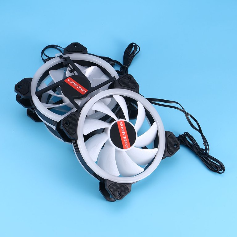 pc fan 3 Fans Computer Case Fan 120mm RGB Colorful PC CPU Cooling Fan  Cooler Silent High Airflow with RGB Controller