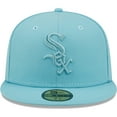 thumbnail image 2 of Men's New Era Light Blue Chicago White Sox Color Pack 59FIFTY Fitted Hat, 2 of 6