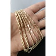 thumbnail image 6 of 10K Gold Rope Chain Gold Rope Chain Necklace 2mm 2.2mm 2.6mm 3.2mm 4.8mm 6mm 18-26 inches, 10K Gold Rope Chain, 10K Gold Chain,  Men Women (Width:4.8mm; Necklace length:22;), 6 of 9