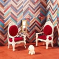 thumbnail image 5 of 12Pcs Self Adhesive PVC Dollhouse Accessories Waterproof Miniature Wall Stickers Mixed Color Wallpaper and Flooring Dollhouse Rugs 3.9"x3.9" for DIY, 5 of 6
