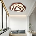thumbnail image 4 of Arturesthome Nordic Irregular Flush Mount Solid Wooden Ceiling Light For Living Room, 4 of 23