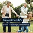 thumbnail image 3 of Copper Compression Back Brace. Copper Infused Lumbar Support for Lower Back Relief, Sciatica, Herniated Disc, Scoliosis, Pain & Strains. Adjustable &, 3 of 8
