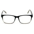 thumbnail image 3 of Large Men Premium Rectangular Reading Glasses Optical Frame Reader Spring Hinge +2.75, 3 of 5