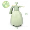 thumbnail image 4 of 0.5 Gallon Garden Sprayer, Water Spray Bottle Lawn & Garden Pressure Pump Sprayer for Plants, Green, 4 of 7