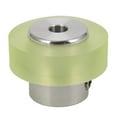 thumbnail image 2 of Roue de Mesure Industrielle en Aluminium Polyuréthane 100Mm pour Codeur Rotatif, 1* Roue Codeur, Vert & Argent, 2 of 8