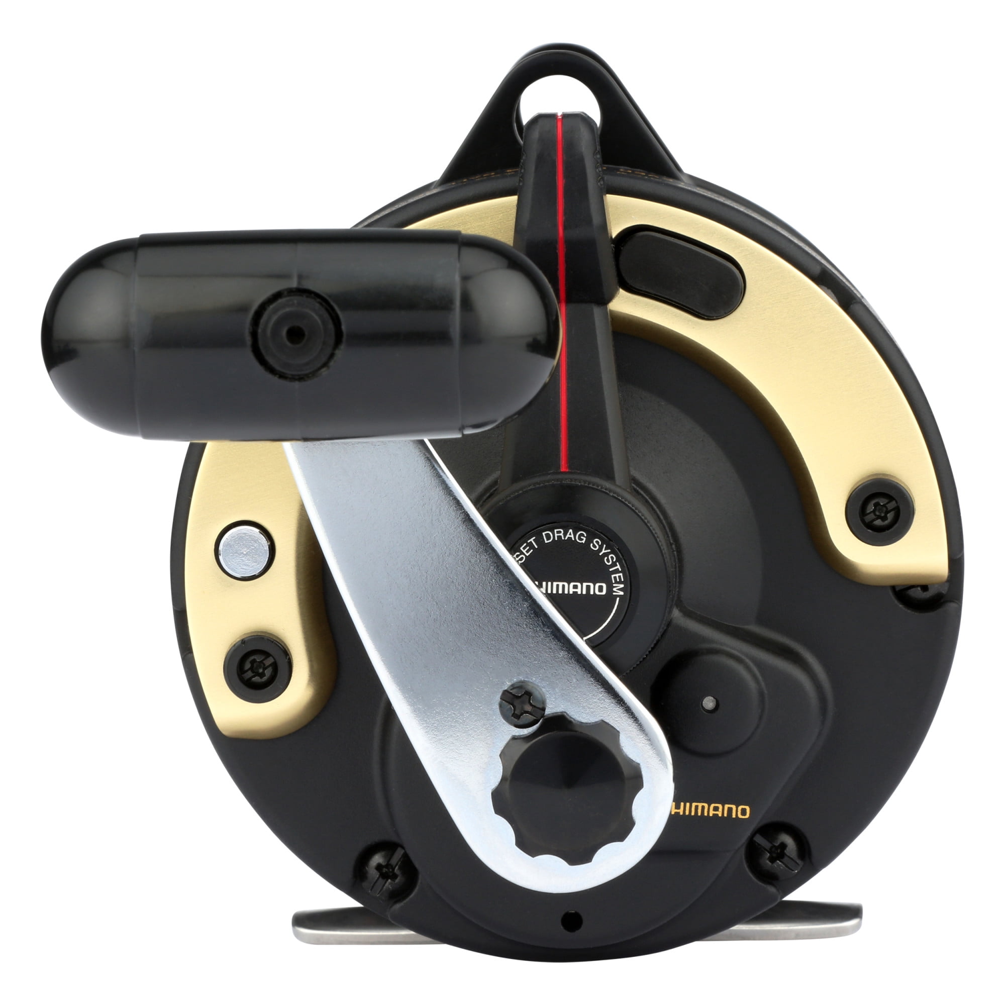 Shimano Triton TLD20 Lever Drag Fishing Reel - Graphite Body, Stainless Gears, 4 BB, For Casting, Trolling & Live Bait