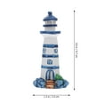 thumbnail image 4 of Aquarium Decor Resin Lighthouse Ornament Beach Decoration, 4 of 6