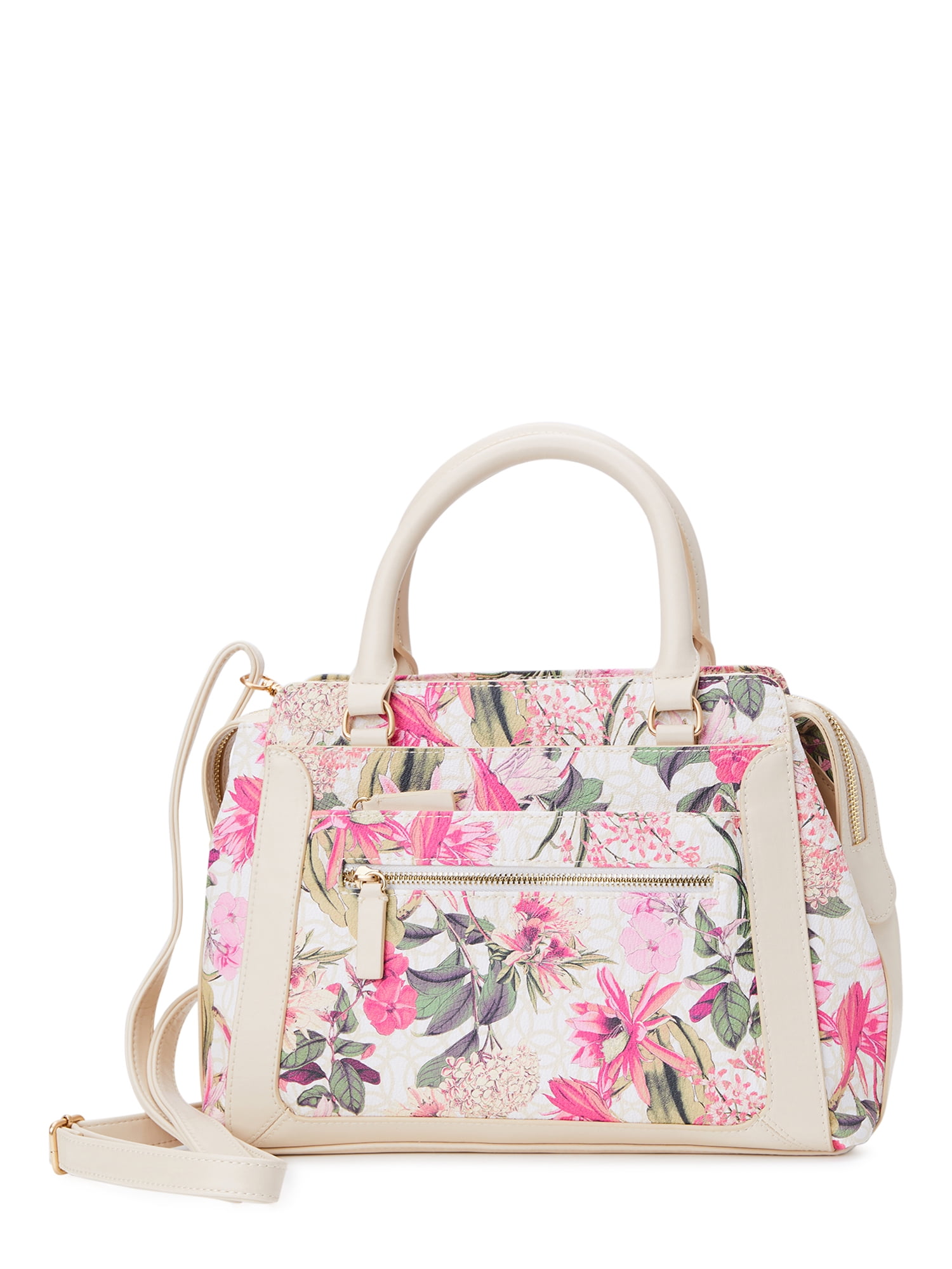 Time and Tru Women's Marli Floral Satchel