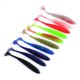 thumbnail image 2 of Eigraketly 10 Uds. Señuelos suaves de gusano Easy Shiner Wobblers para carpa lubina Swimbait pesca Artificial doble Color cebo equipo Ciclismo, 2 of 6