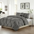 thumbnail image 2 of VCNY Home London 4-Piece Grey Floral Comforter Set, King, 2 of 8