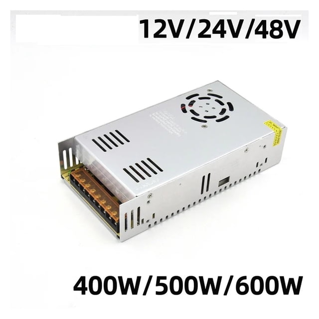 400W 500W 600W Switching Power Supply Light Transformer AC To DC 5V 12V 24V 36V 48V Power Supply Source Adapter ,Easy Operation