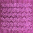 thumbnail image 1 of Ahgly Company Indoor Square Oriental Purple Industrial Area Rugs, 8' Square, 1 of 4