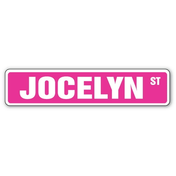 Jocelyn Street [3 Pack] of Vinyl Decal Stickers |for Laptop Car