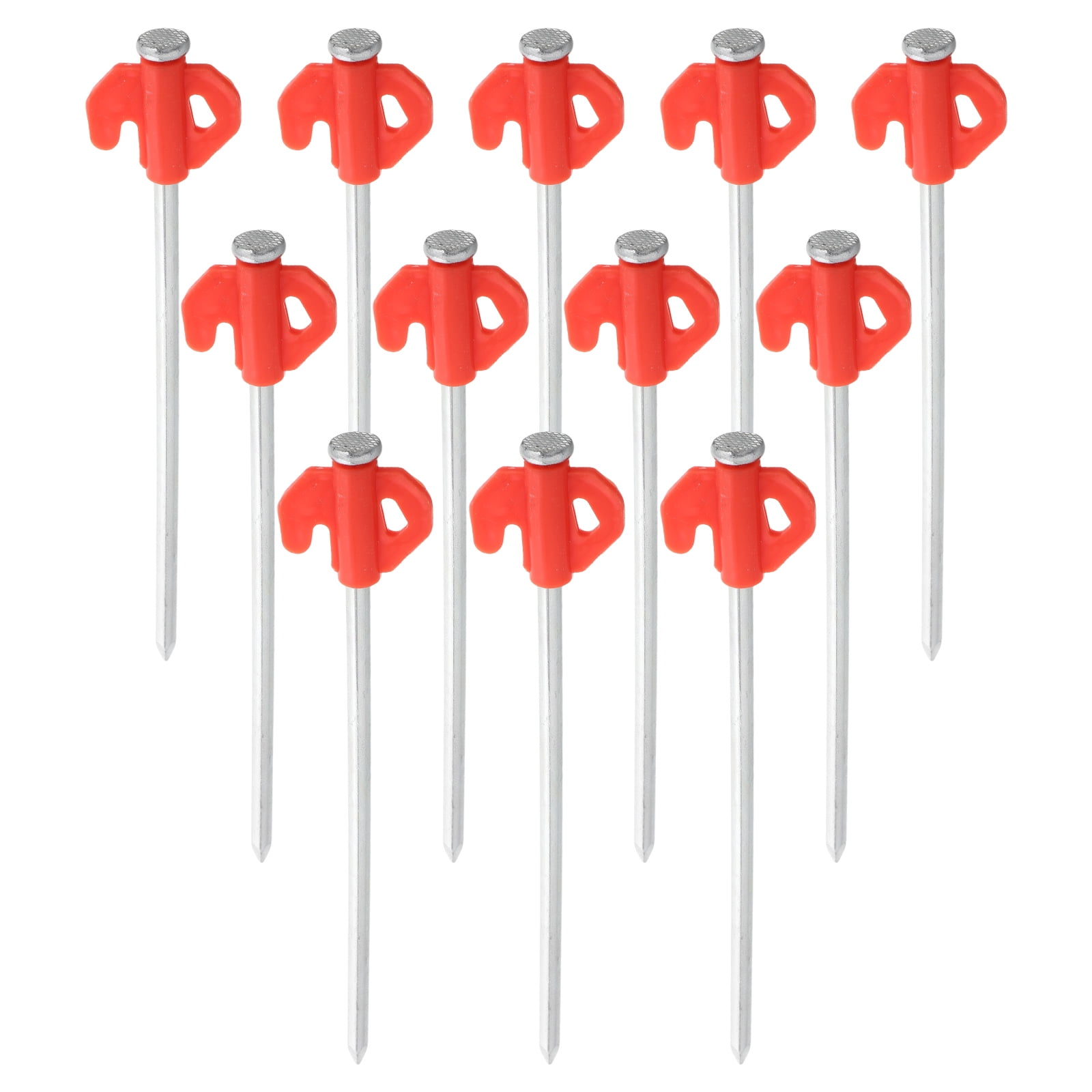HINTRMENT Metal Tent Stakes Ground Nails Iron 20Pcs