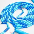 thumbnail image 4 of ziyahi Men Women Soft Beaded Jump Rope Children Free Segmented Fitness Skipping Rope Sports Supplies, 4 of 5