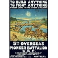 thumbnail image 2 of Inventions 23x32 Gold Ornate Wood Framed with Double Matting Museum Art Print Titled - To Build Anything, To Fight Anything, 2 of 4