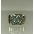 thumbnail image 3 of 2.30Ct Round Cut Lab Created Diamond Men's 14k Yellow Gold Plated Engagement Ring, 3 of 4