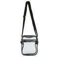 thumbnail image 2 of Bolso Transparente de Bolsa de Mensajero, Bolsa de Mensajería Transparente Aprobada por El Estadio Diseño de Cremallera Resistente Al Agua Visible Para El Trabajo de Trabajo para, 2 of 7