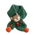 thumbnail image 2 of Bufanda gruesa de invierno para bebé, bufanda cálida y bonita para niños de otoño, 2 of 6