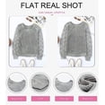 thumbnail image 5 of DOPI Women's Casual Long Sleeve Crewneck Crochet Sweater Lightweight Knit Pullover Sweaters Top Hollow Out Sweater Autumn, 5 of 6