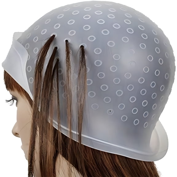 RAGUPEL 2026 New Reusable Silicone Hair Staining Cap Multicolor Hair Dyeing Cap for Salon,Home Use,Diy Hair Color,Cosplay,Beauty Treatments