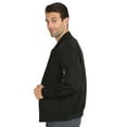 thumbnail image 2 of WULFUL Mens Casual Lightweight Jacket Softshell Flight Bomber Jacket Varsity Windbreaker, 2 of 3