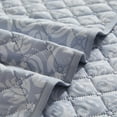 thumbnail image 4 of Mellanni Bedspread Coverlet Set Laced Sky Blue - Reversible Bedding Cover - Oversized Quilt Set, 2 Piece, Twin / Twin XL, Laced Sky Blue, 4 of 7