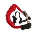thumbnail image 2 of Kayak Paddle Leash Stretchable Fishing Rod Lanyard Fitness Kayak Outdoor Multifunctional High-Elastic Colorful Anti-Lost Rope Accessory Red, 2 of 9