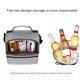 thumbnail image 4 of Bolsa Térmica A Prueba De Agua 12.6L Aislamiento De Gran Capacidad Bolsa De Almuerzo Térmica Bolsa Bento De Doble Capa Paquete De Caja De Almuerzo Térmica Para Acampar Ciclismo Picnic Viajes Monstrate HA014726-00, 4 of 6