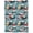 Winter Village46, variant on Charming Hedgehog and Leaf Blanket - Soft Lightweight Cozy Flannel Throw Blanket for Adults Kids Women, Warm Fuzzy Blankets for Couch, Bed, Travel, Outdoor Use, Home Decor 50×40 in