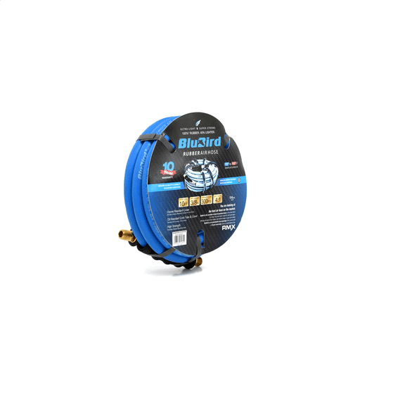 BluBird BB3810 Rubber Air Hose 3/8" x 10 ft