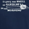 thumbnail image 3 of CafePress - SMELL OF SAWDUST MORNING WHITE T Shirt - Men's Classic Graphic Cotton T-Shirt, 3 of 4