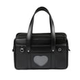 thumbnail image 2 of Japanese JK Uniform Bag, PU Leather Large Capacity Briefcase Handbag, Multi‑Pocket Work School Laptop Tote Bag for Student Cosplay Daily Commute, 2 of 8