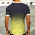 thumbnail image 4 of adviicd Mens Workout Shirts Casual Tee Men's Classic T-Shirt Male Casual T-Shirt, 4 of 5