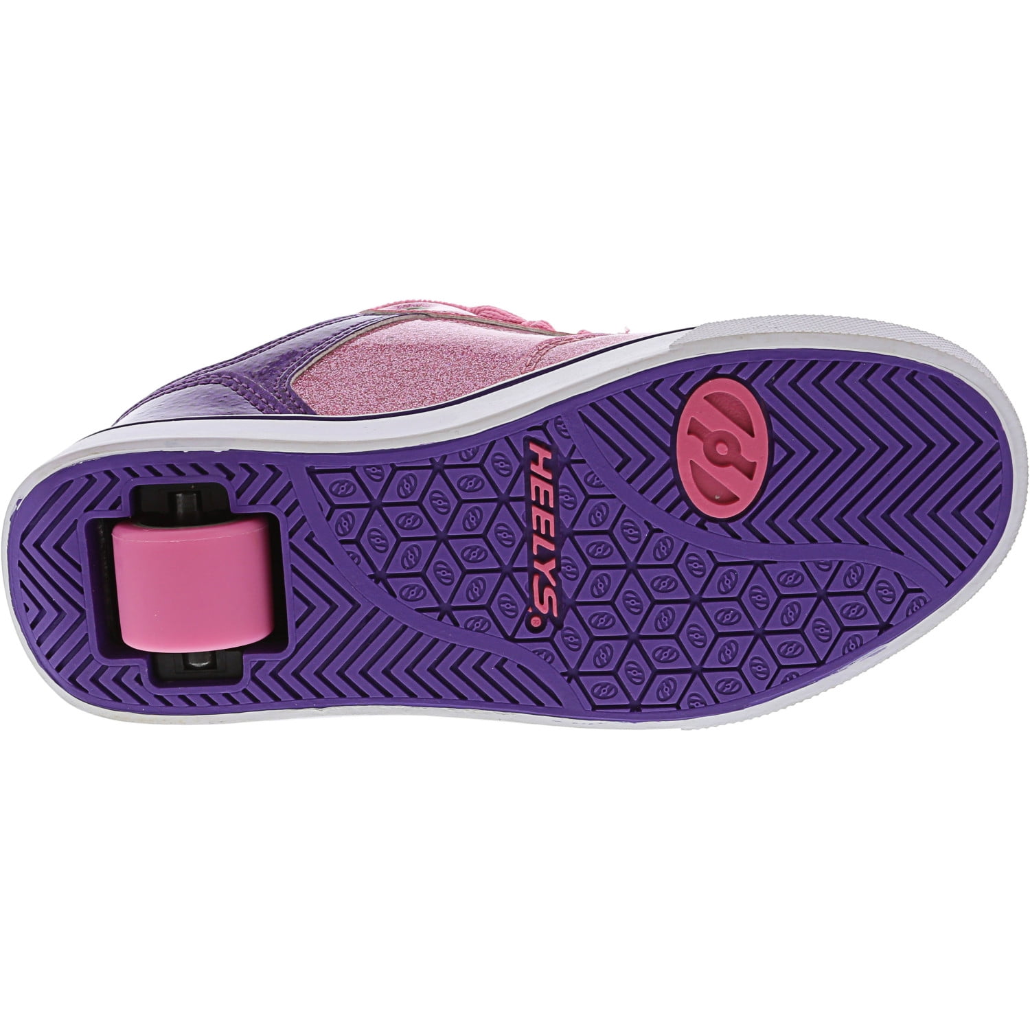 pink glitter heelys