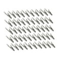 thumbnail image 3 of 50 pinzas de de metal, pinzas de multifuncionales de 51 mm para pruebas eléctricas, laboratorios y manualidades., 3 of 8