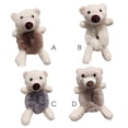 thumbnail image 4 of Guardurnaity oso de peluche, cuerda para el pelo, moda para mujer, gomas para el pelo para niña, banda elástica para el pelo, anillo para Accesorio para el cabello gris azul, 4 of 6