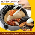 thumbnail image 5 of Hikari Non-Stick Air Fryer Liners, 100pcs, Round, Parchment Paper, 5 of 6