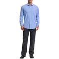 thumbnail image 2 of CAMISAS DE NEGOCIO DE MANGA LARGA A CUADROS PARA HOMBRES INSPIRADORAS XL AZUL OSCURO, 2 of 6