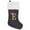 E, variant on Lilixerw Felt Christmas Stocking with Embroidered Letter,Plush Xmas Hanging Decor for Fireplace,Xmas Tree Gift Sock,16.9 x 7.5Inch,Letter P