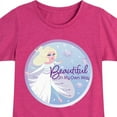 thumbnail image 3 of Frozen - Winter - Beautiful In My Own Way - Toddler & Youth Girls Short Sleeve Graphic T-Shirt, 3 of 5