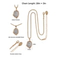 thumbnail image 7 of Time and Tru Goldtone Silvertone Reversible Pendant "Gemini" Necklace, 7 of 7