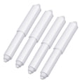 thumbnail image 1 of Shappy 4 Pieces Toilet Paper Holder Roller Replacement Plastic Spring Loaded Paper Holder Insert (White), 1 of 5