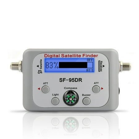 T Receier Decoder Digital Satellite Finder Signal Meter for Direct Dish Network FTA Signal Pointer (Best Satellite Meter For Dish Network)
