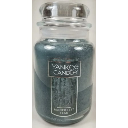 Yankee Candle Rainforest Teak Large Original Classic Jar Candle