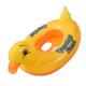 thumbnail image 1 of Barco de natación inflable estilo pato naranja amarillo con patrón de letras para niños, 1 unidad, piscina para bebé el verano, 1 of 5