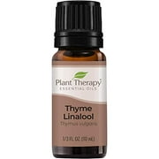 Plant Therapy Thyme Linalool Essential Oil 10 mL (1/3 oz) 100% Pure, Undiluted, Therapeutic Grade
