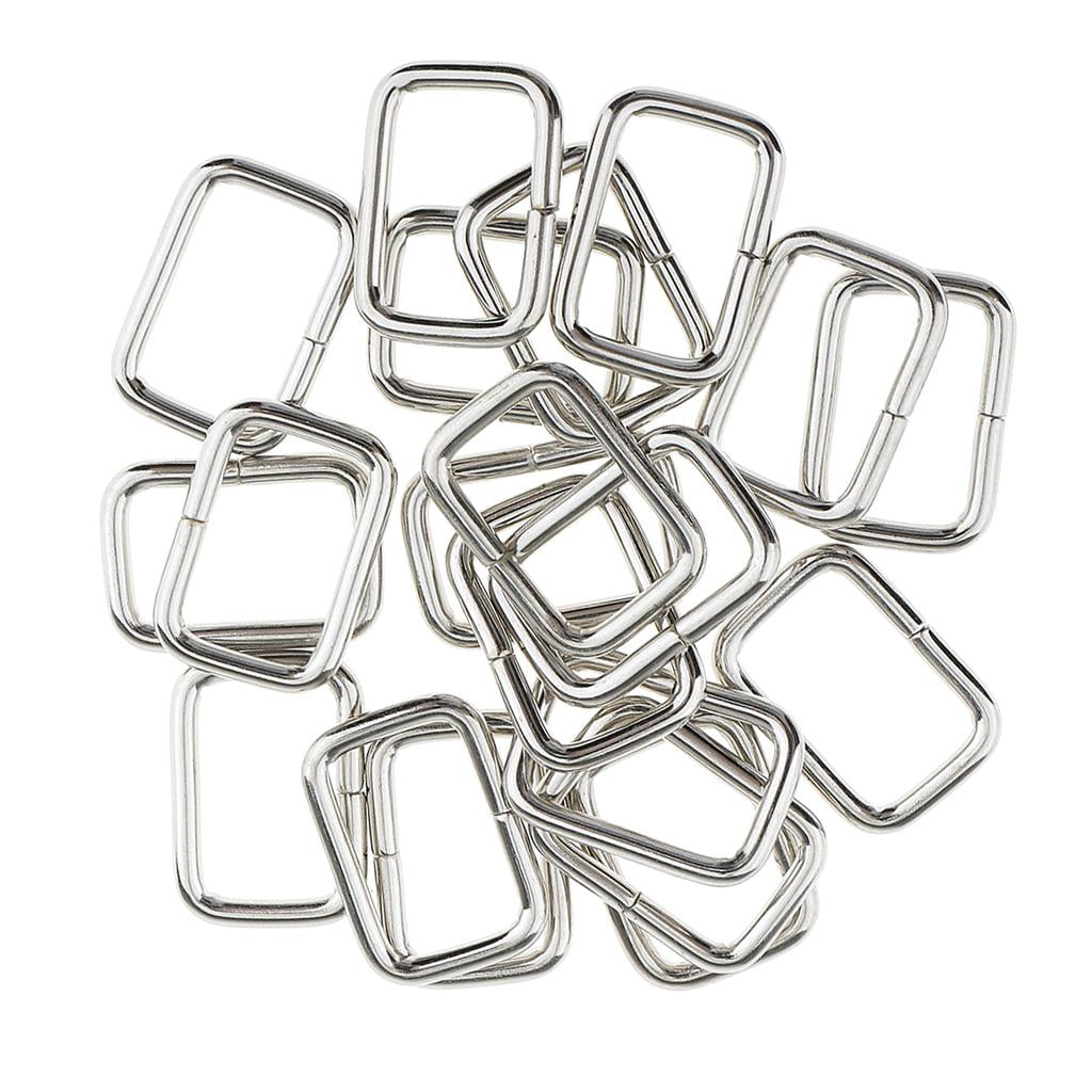 20-piece-metal-square-buckle-bag-strap-connector-bag-accessories-for