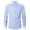Sky Blue, variant on LODIENY Men's Stretch Big and Tall Regular Fit Long Sleeve Dress Shirts Lightweight Business Casual Button Down Shirts with Pocket Light Blue L